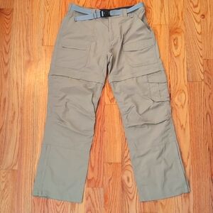 Eastern Mountain Sports Women's Tan Convertible Pants, sz 10R